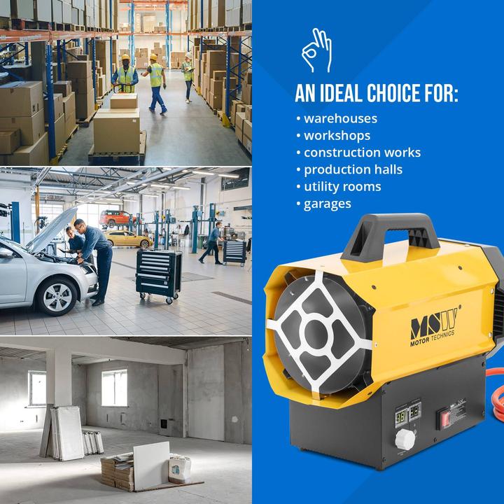 Image du produit MSW Canon à air chaud - 40 kW - 310 m²