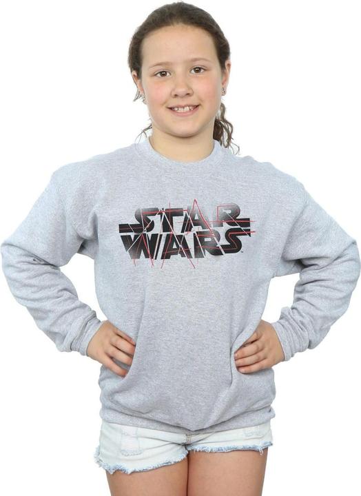 Produktbild Star Wars The Last Jedi Spray Logo Sweatshirt Mädchen (152, 158)