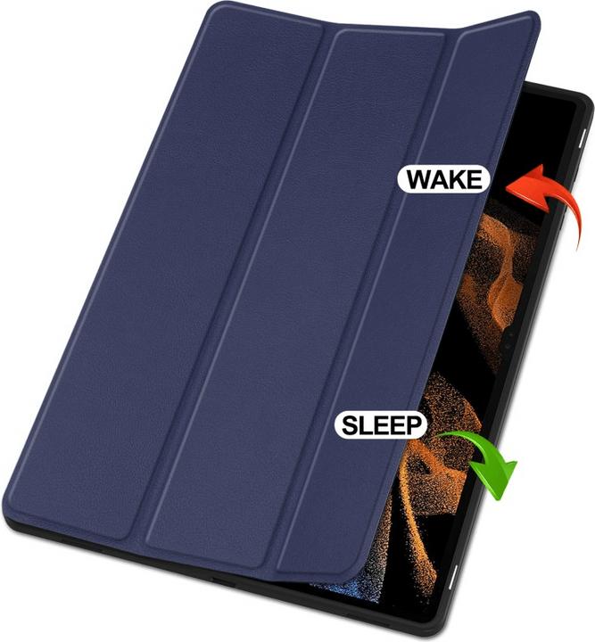 Actual product image Cover-Discount Galaxy Tab S10 Ultra - Smart Case Pencil Holder (Galaxy Tab S10 Ultra)