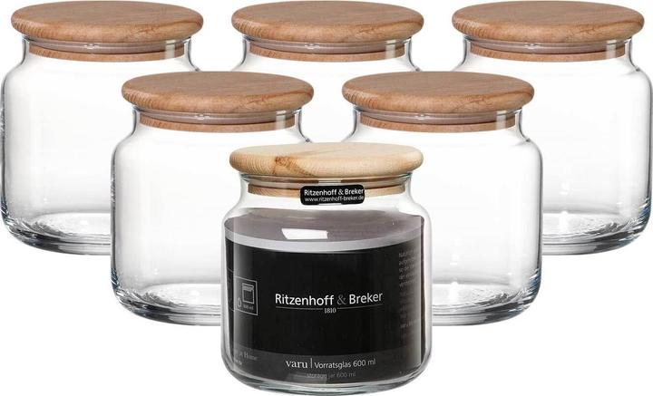 Actual product image Ritzenhoff & Breker Varu Vorratsgläser (0.60 l)