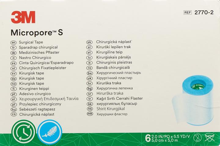Nährwerte und Zutaten 3M Silikonrollenpflaster (n) (6 x)