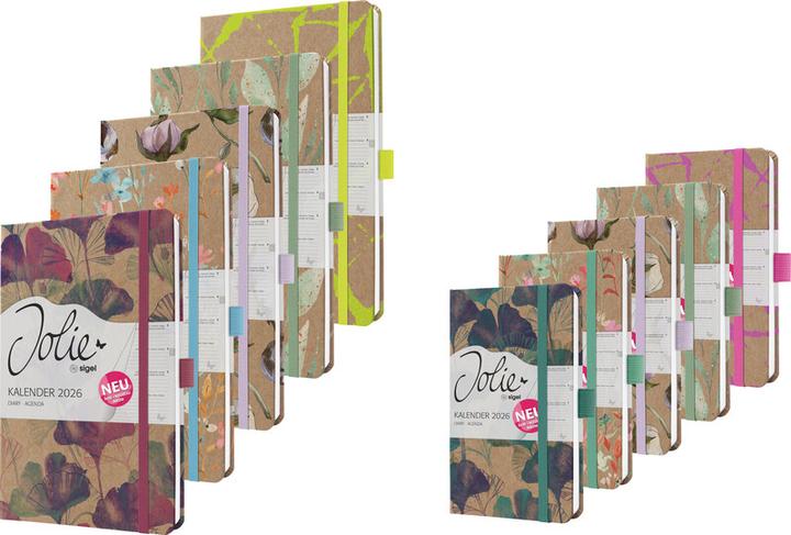 Immagine prodotto Sigel Agenda tascabile Jolie Pure (Tedesco, Francese, Inglese, Olandese)