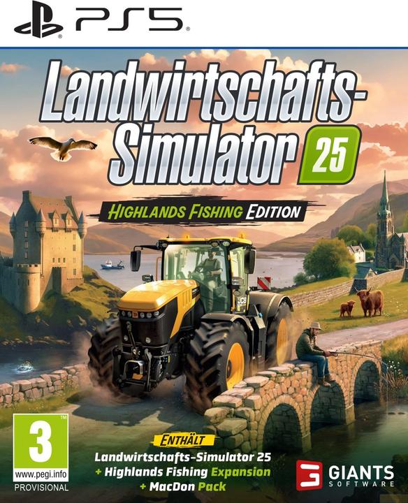Immagine prodotto Giants Software Landwirtschafts-Simulator 25: Highlands Fishing Edition (PS5, DE)