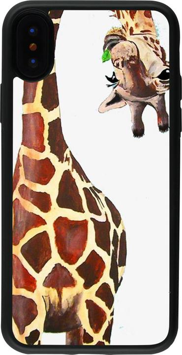 Produktbild PhoneLook Hülle Silikon schwarz Giraffe Fit (Apple iPhone X, Apple iPhone XS)