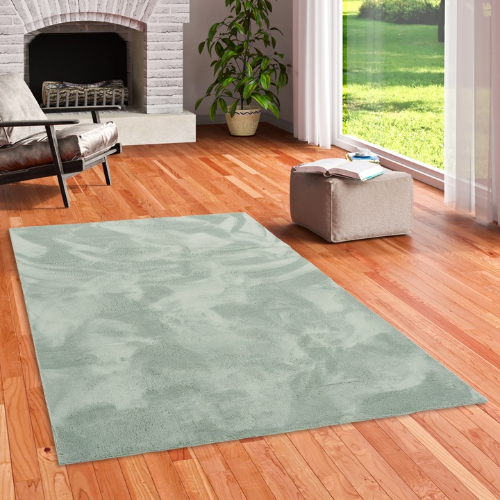 Produktbild Pergamon Luxus Super Soft Fellteppich Pearl (120 x 170 cm)