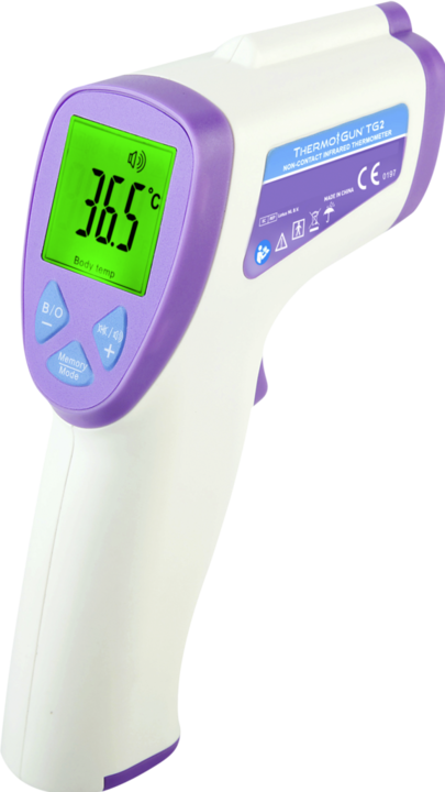 Easypix ThermoGun TG2 (Contactloos, Voorhoofd)