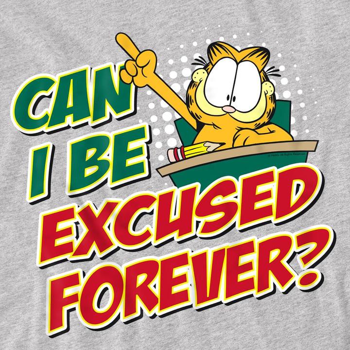 Produktbild Garfield Excused Forever TShirt
