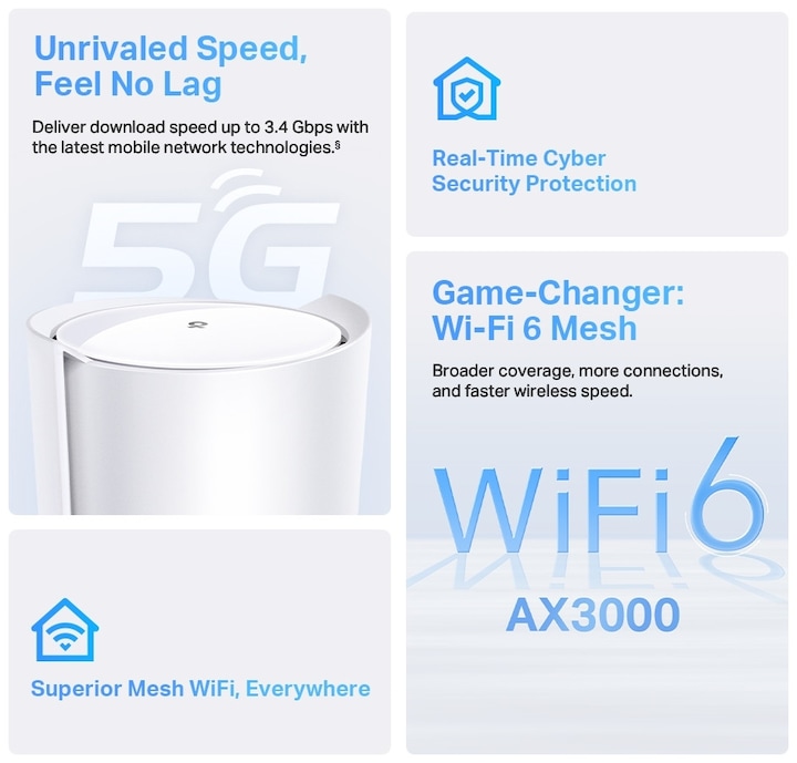 Produktbild TP-Link Deco X50-5G (1-pack)