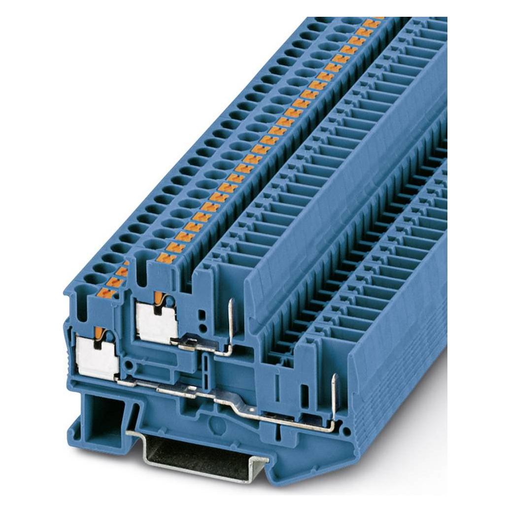 Phoenix Contact Blu Terminale A Doppio Livello Pttb 2,5/2P Bu 50 Pz., Cavo + Spina Elettrica,