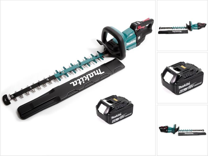 Produktbild Makita DUH 601 G1 Akku Heckenschere 18V 60cm Brushless + 1x Akku 6,0Ah - ohne Ladegerät (Akkubetrieb)