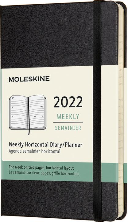 Moleskine Agenda de poche (A6, 1 semaine / 2 pages)