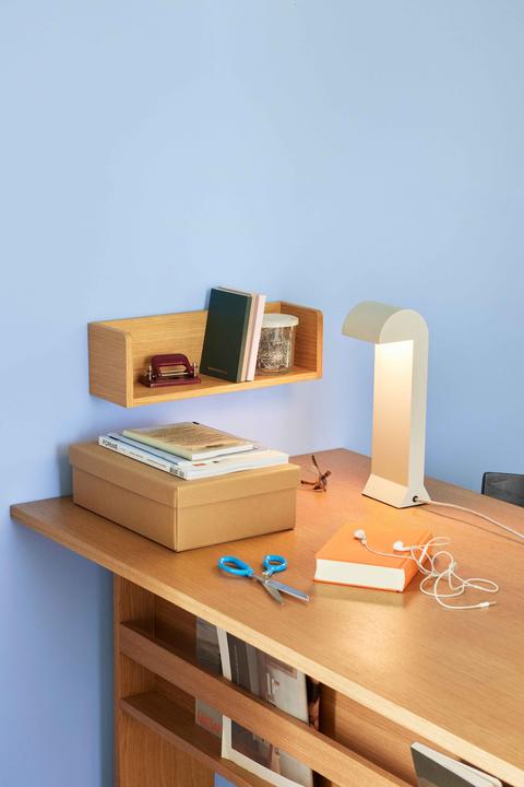 Produktbild Hübsch Savor Regal Naturfarben (40 x 12 x 12 cm)