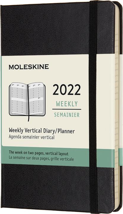 Produktbild Moleskine Taschenagenda (Quer, Harter Einband, Deutsch)