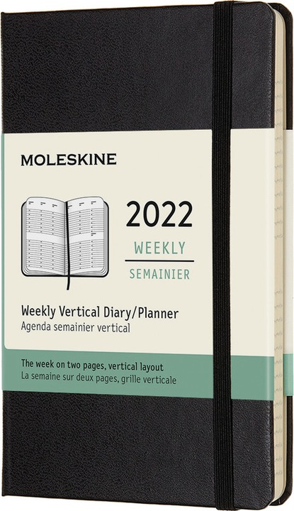 Produktbild Moleskine Taschenagenda (Quer, Harter Einband, Deutsch)
