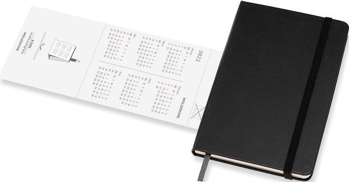 Produktbild Moleskine Taschenagenda (Quer, Harter Einband, Deutsch)