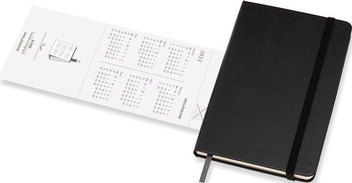 Produktbild Moleskine Taschenagenda (Quer, Harter Einband, Deutsch)