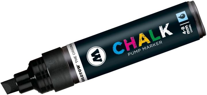Actual product image Molotow Window marker chalk refillable 4-8mm black (Black, 8 mm, 1 x)