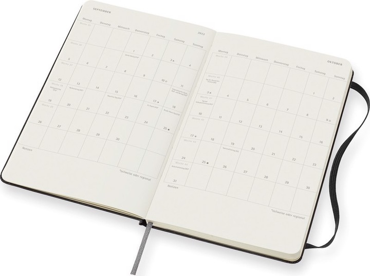 Produktbild Moleskine Geschäftsagenda (A5, Deutsch)