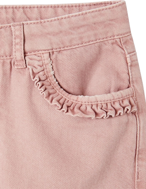 Actual product image Vertbaudet Straight girls' trousers, REGULAR waist (86)