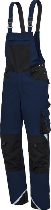 Nitras MOTION TEX PLUS, Latzhose, marineblau / schwarz (Farbcode: 2110), 280 g/qm, atmungsaktives Ma