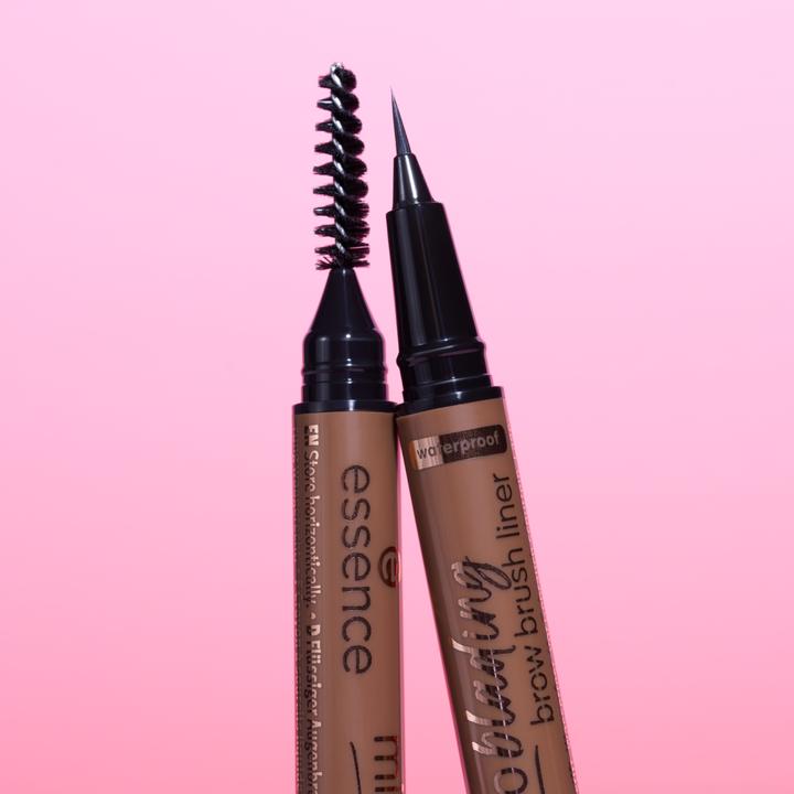 Actual product image essence Microblading brow brush liner (Neutral brown)