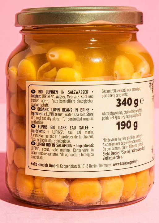Produktbild KoRo Bio Lupinen in Salzwasser (1140 g)