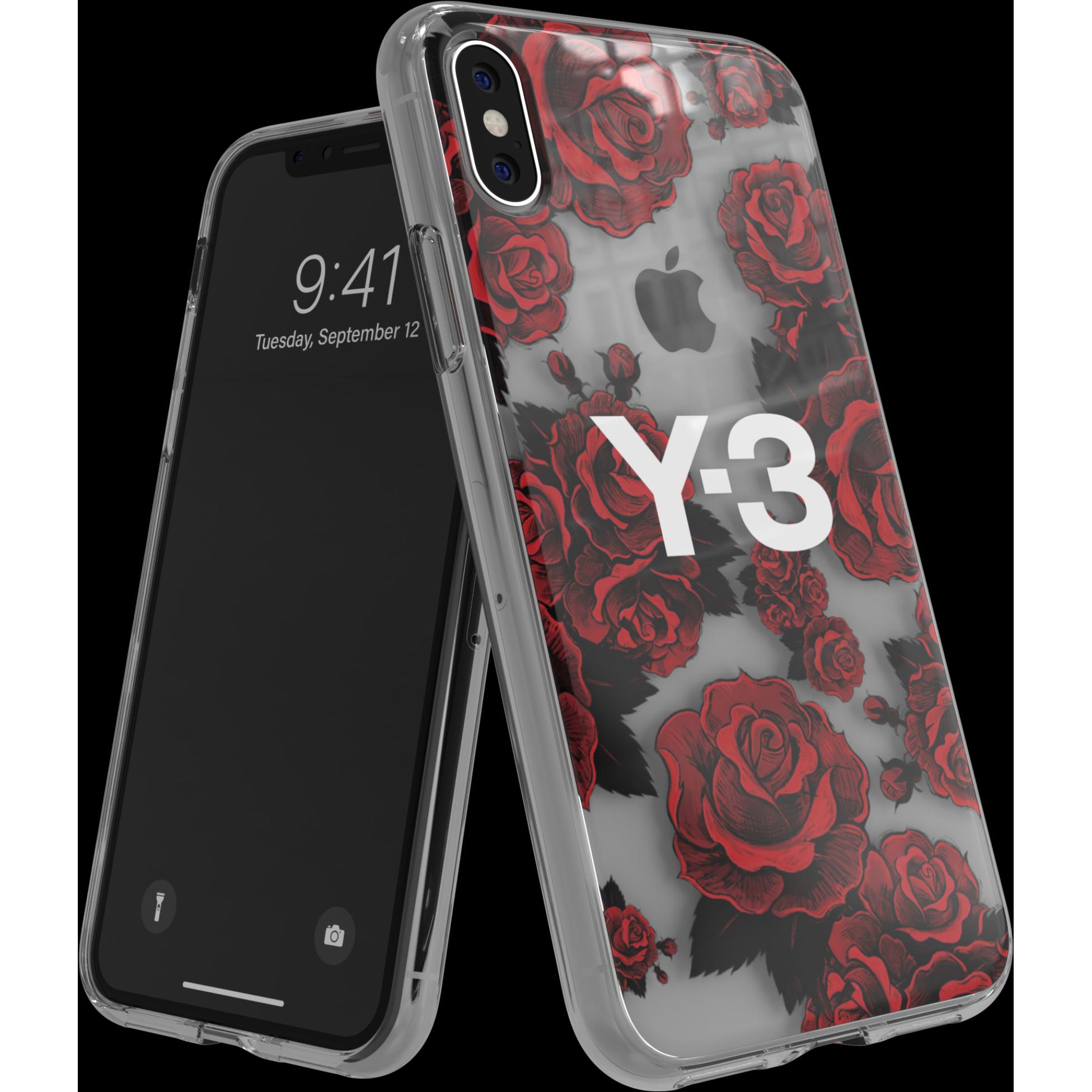 adidas Snap Case Flower Graphic (Apple iPhone X, Apple iPhone XS), Smartphone Hülle, Transparent