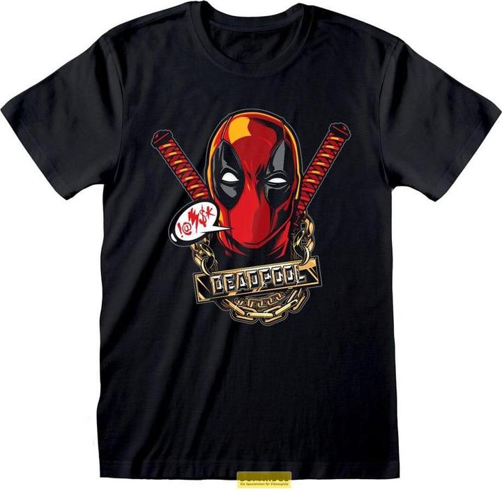 Actual product image Heroes Inc Marvel T-Shirt Deadpool Gangsta Grösse S (S)