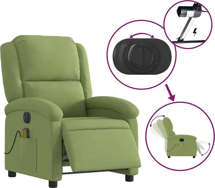 Image du produit vidaXL elektrischer Massagesessel