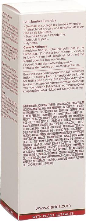 Produktbild Clarins Emulsion Lait Jambes Lourdes (Körpercreme, 125 ml)