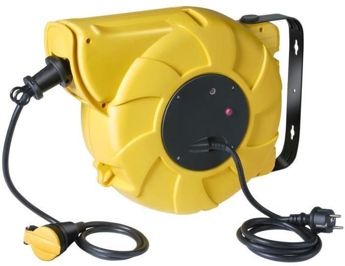 Brennenstuhl 1241221 Box Electric Cable Reel Electric Automatic ABE IP44 12 + 1.5m H07RN 3 G2.5 (13.50 m, 2.50 mm²² mm)