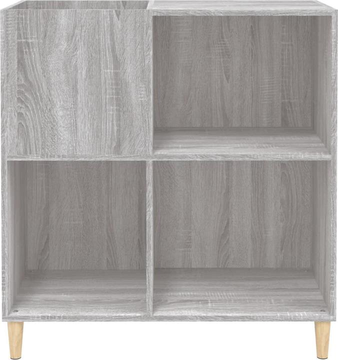 Actual product image vidaXL Plattenschrank Grau Sonoma 84,5x38x89 cm Holzwerkstoff