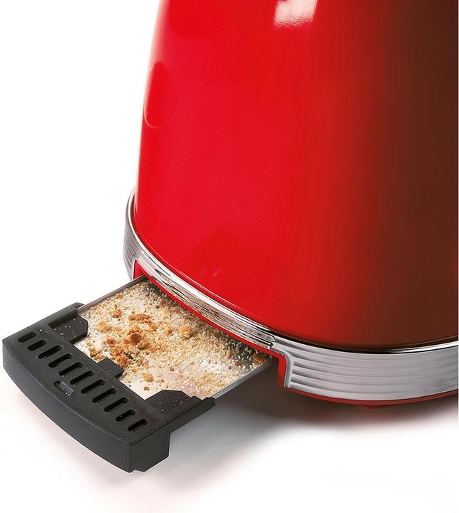 Actual product image Korona 2 slice toaster retro red 21668