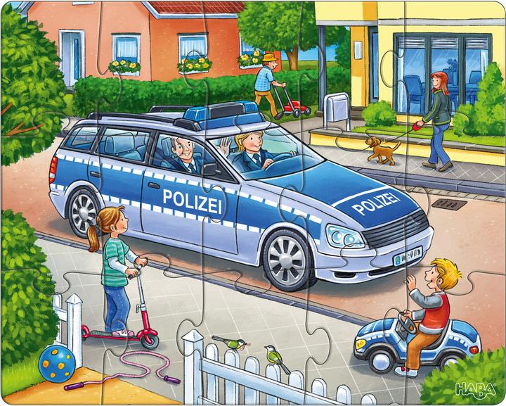 Productafbeelding Haba Politie, brandweer & co. (45 onderdelen)