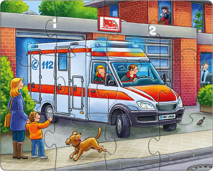 Productafbeelding Haba Politie, brandweer & co. (45 onderdelen)