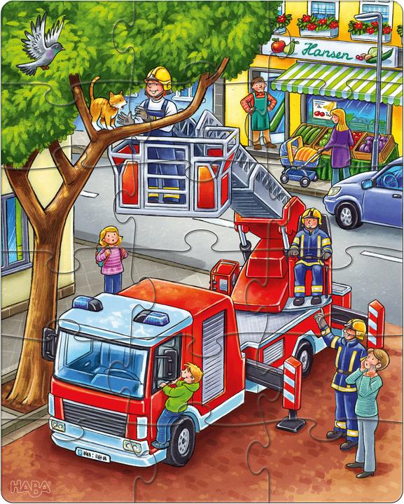 Productafbeelding Haba Politie, brandweer & co. (45 onderdelen)