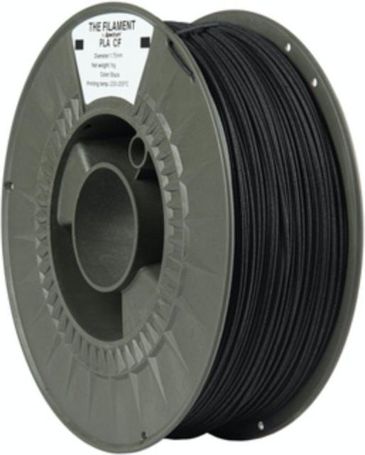 Image du produit The Filament - PLA CF - BLACK - 1.75mm - 1kg (PLA-CF, 1.75 mm, 1000 g, Noir)