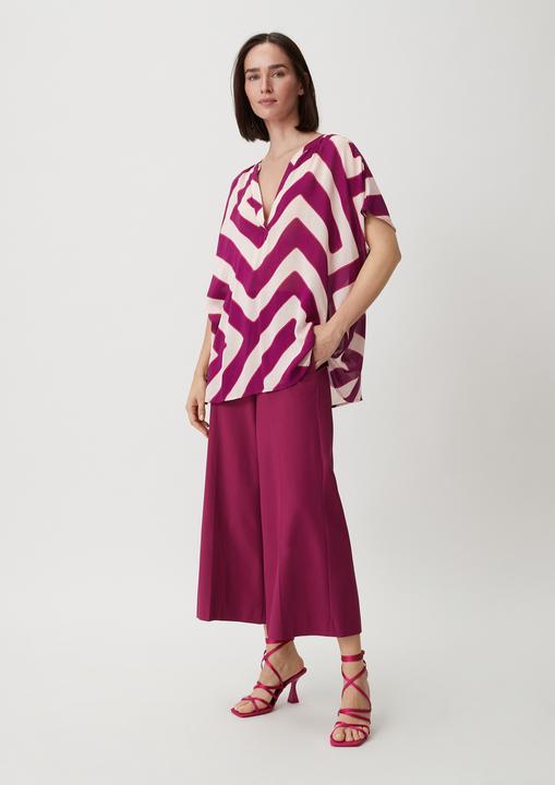 Immagine prodotto Comma Bluse Viskosebluse mit Raffung (M)