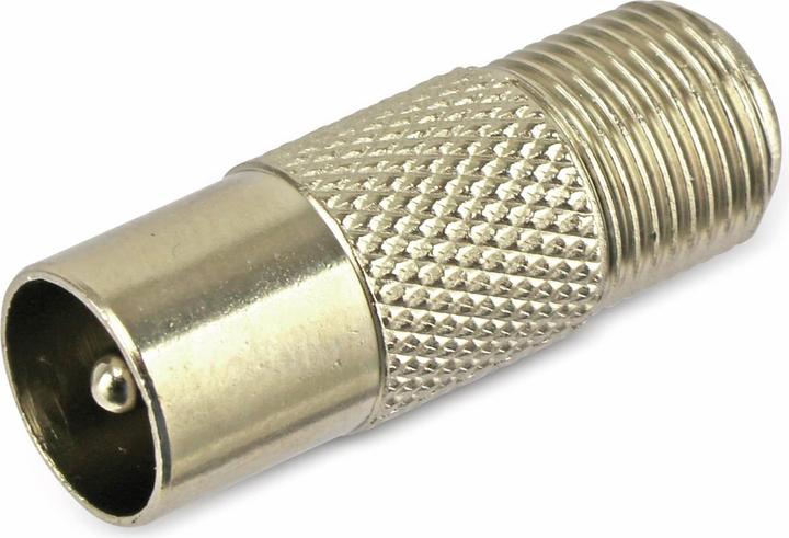 Actual product image Shiverpeaks S/CONN maximum connectivity adapter IEC plug to F socket (Network cable plug)