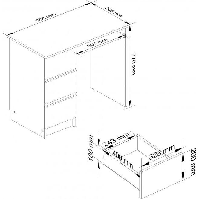 Thumbnail - Akord Furniture Factory, Schreibtisch, IP0PBIUBIA009