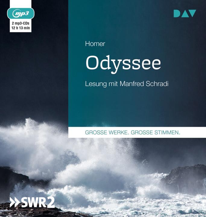 Produktbild Odyssee (Homer, Johann Heinrich Voss, Manfred Schradi, Deutsch)