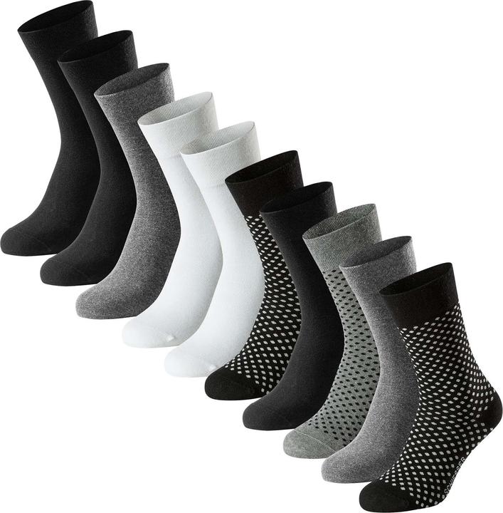 Black, Dotted, Grey, White