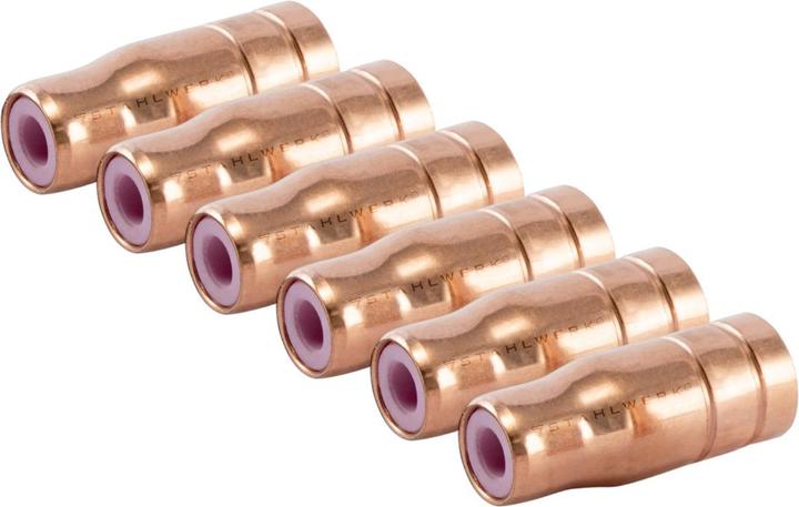 Actual product image Stahlwerk Cored wire nozzle AK15/MB15 up to 200 A set of 6 original accessories