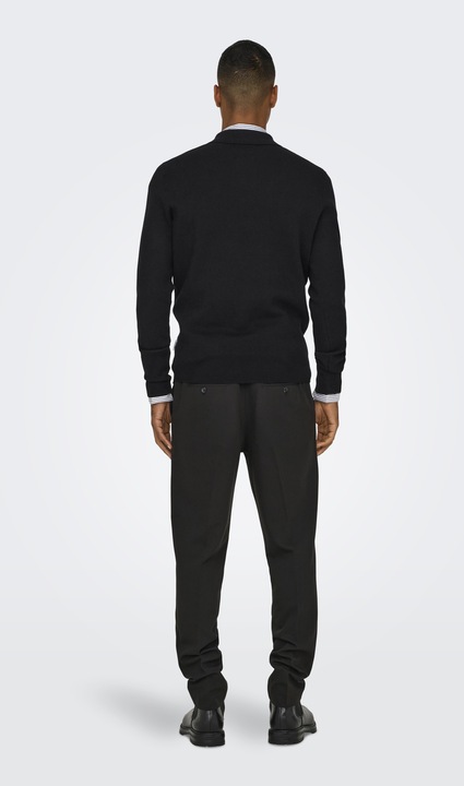 Actual product image Only & Sons Onscooper Reg Ls 12 Half Zip Polo (XL)