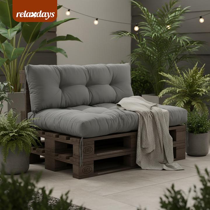 Actual product image Relaxdays Pallet cushions