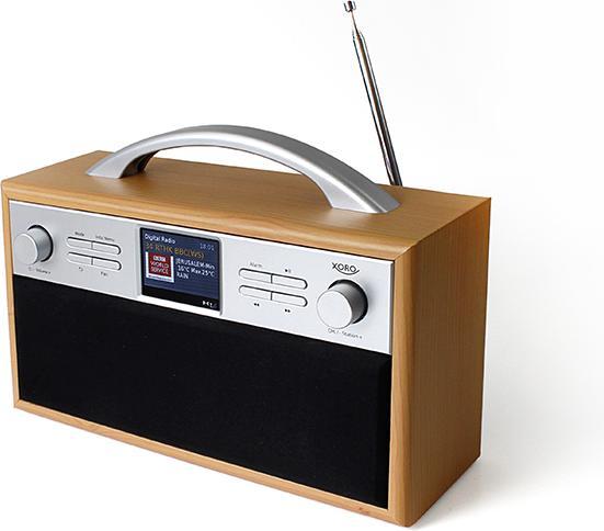 Image du produit Xoro dab 250 ir wlan-stereo-internetradio dab+/fm/spotify/bluetooth marron (DAB+ DAB, FM, Bluetooth, WiFi)