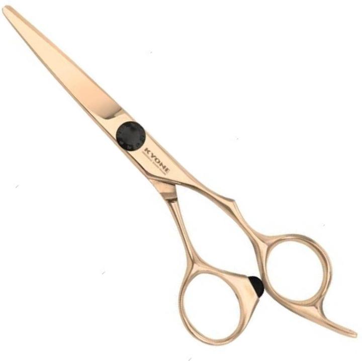 Immagine prodotto Kyone 710 Forbici da taglio per capelli in oro rosa da 5,5 pollici (13.97 cm)