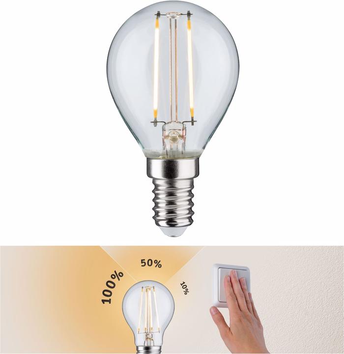 Actual product image Paulmann Drop (E14, 2.50 W, 250 lm, 1 x, F)