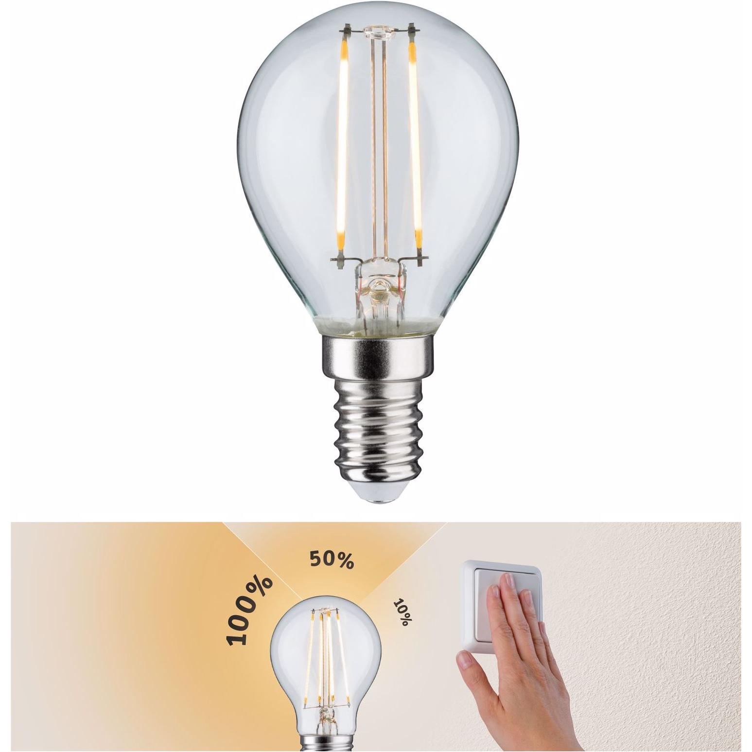 Thumbnail - Paulmann, Leuchtmittel, Tropfen (E14, 2.50 W, 250 lm, 1 x, F)