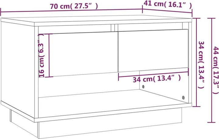 Produktbild vidaXL TV-Schrank